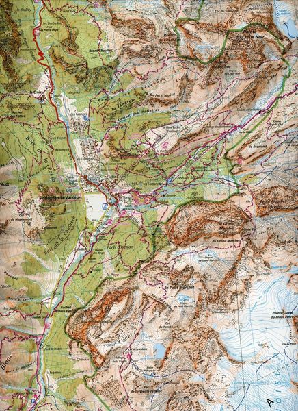 Produktbild: Les Trois Vall&eacute;es. Modane. PN de La Vanoise 1:25 000