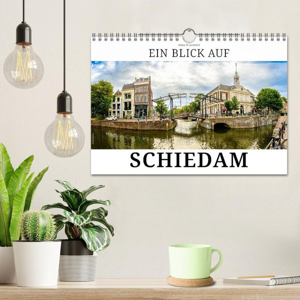 Produktbild: Ein Blick auf Schiedam (Wandkalender 2026 DIN A4 quer), CALVENDO Monatskalender