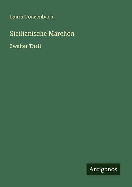 Produktbild: Sicilianische M&auml;rchen