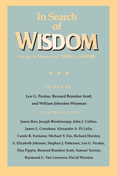 Produktbild: In Search of Wisdom
