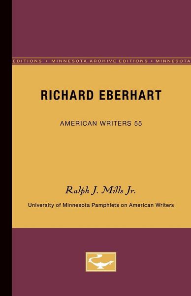 Produktbild: Richard Eberhart - American Writers 55