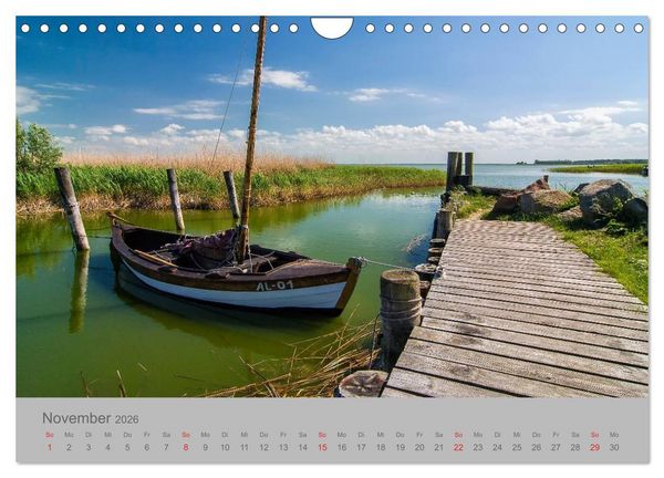 Produktbild: Ostsee, Fischland-Dar&szlig; (Wandkalender 2026 DIN A4 quer), CALVENDO Monatskalender