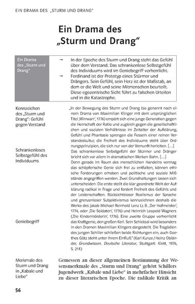 Produktbild: Lekt&uuml;rehilfen Friedrich Schiller 'Kabale und Liebe'