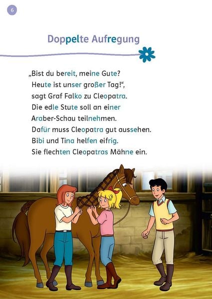 Produktbild: Lesefuchs Bibi & Tina: Cleopatra rei&szlig;t aus Lesestufe 2