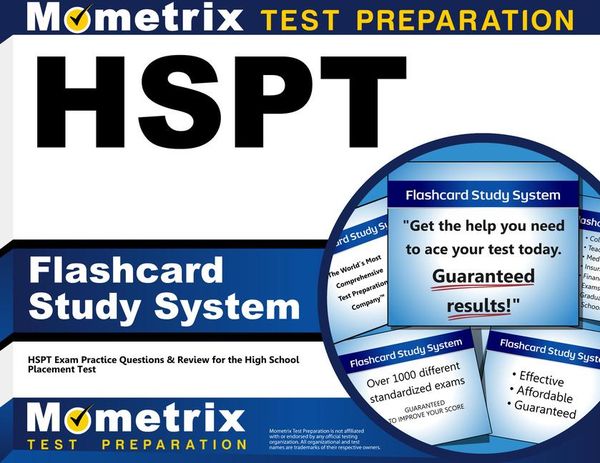 Produktbild: HSPT Flashcard Study System