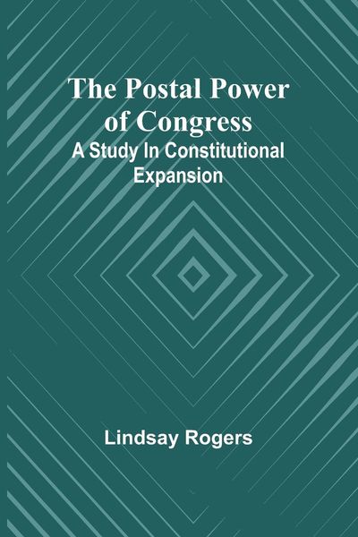 Produktbild: The postal power of Congress