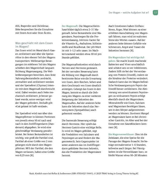 Produktbild: K&ouml;stlich essen Reflux und Sodbrennen