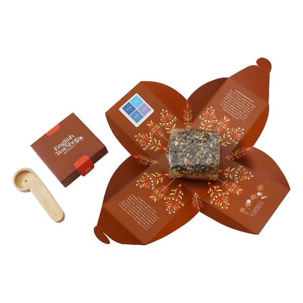 Produktbild: BIO Schwarzer Tee Mischung "Chai Black Tea", loser Tee, 80g Tee Geschenk Box