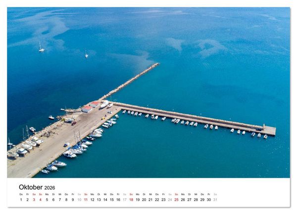 Produktbild: KATAKOLON - Griechenlands sch&ouml;nste Hafenstadt (Wandkalender 2026 DIN A3 quer), CALVENDO Monatskalender