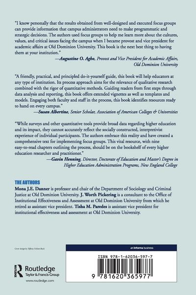 Produktbild: Using Focus Groups to Listen, Learn, and Lead in Higher Education