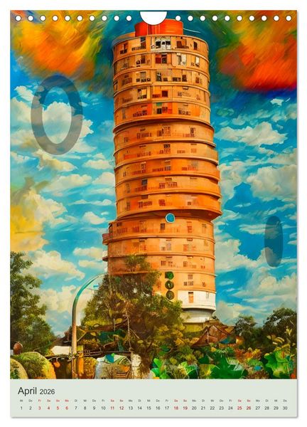 Produktbild: Bochum Die Ruhrpottperle (Wandkalender 2026 DIN A4 hoch), CALVENDO Monatskalender