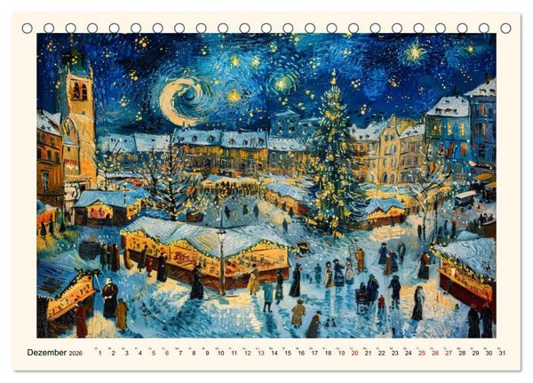 Produktbild: Vincents Jahr (Tischkalender 2026 DIN A5 quer), CALVENDO Monatskalender