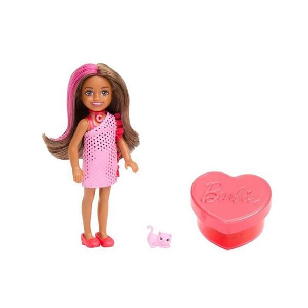 Produktbild: Barbie Chelsea Party Unboxed Glam Party 3fach sortiert