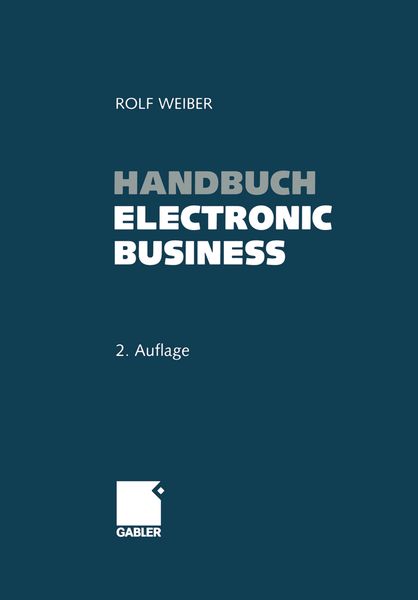 Produktbild: Handbuch Electronic Business
