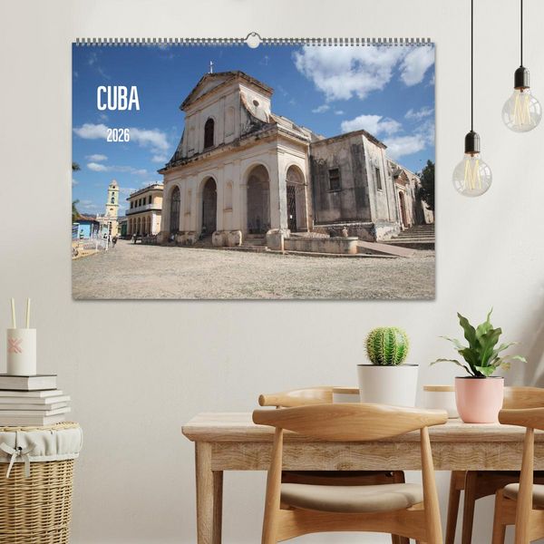 Produktbild: CUBA 2026 (Wandkalender 2026 DIN A2 quer), CALVENDO Monatskalender