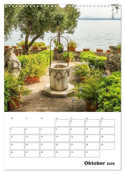 Produktbild: Sirmione - Reiseplaner (Wandkalender 2026 DIN A3 hoch), CALVENDO Monatskalender