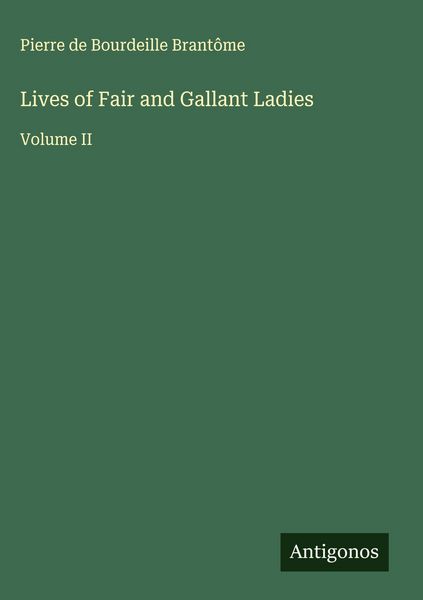 Produktbild: Lives of Fair and Gallant Ladies