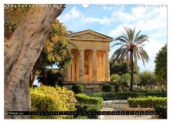 Produktbild: Malta - Juwel im Mittelmeer (Wandkalender 2026 DIN A3 quer), CALVENDO Monatskalender