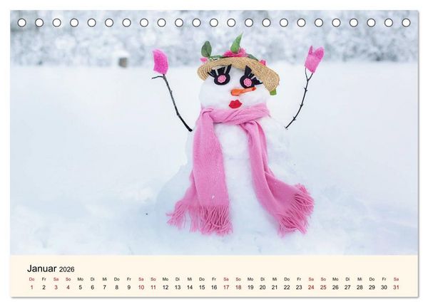 Produktbild: Die Jahreszeiten. Magie des Wandels (Tischkalender 2026 DIN A5 quer), CALVENDO Monatskalender