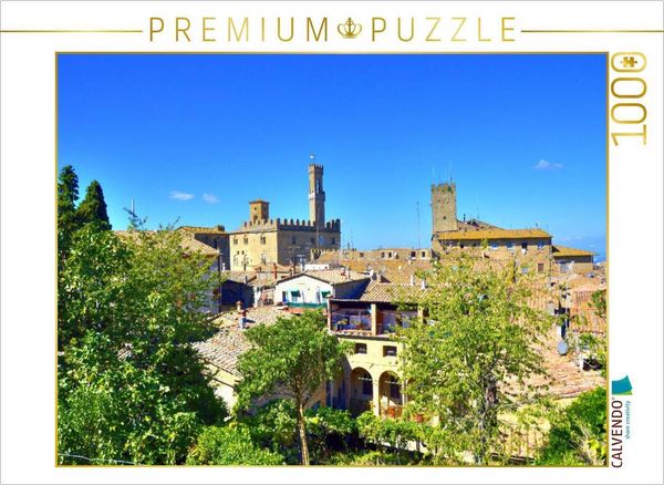Produktbild: CALVENDO Puzzle Volterra | 1000 Teile Lege-Gr&ouml;&szlig;e 64x48cm Foto-Puzzle f&uuml;r gl&uuml;ckliche Stunden