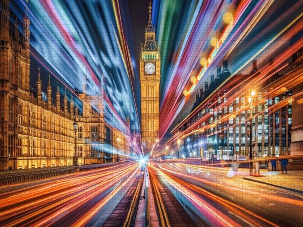 Produktbild: CALVENDO Puzzle Big Ben | 1000 Teile Lege-Gr&ouml;&szlig;e 64x48cm Foto-Puzzle f&uuml;r gl&uuml;ckliche Stunden