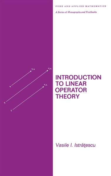 Produktbild: Introduction to Linear Operator Theory