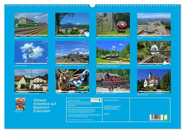 Produktbild: Grosser Arberblick auf Bayerisch Eisenstein (Wandkalender 2026 DIN A2 quer), CALVENDO Monatskalender
