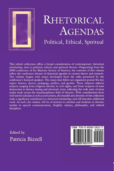 Produktbild: Rhetorical Agendas