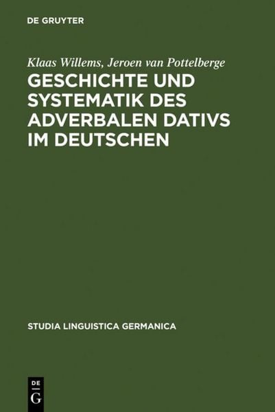 Produktbild: Geschichte und Systematik des adverbalen Dativs im Deutschen