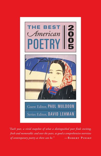 Produktbild: The Best American Poetry 2005