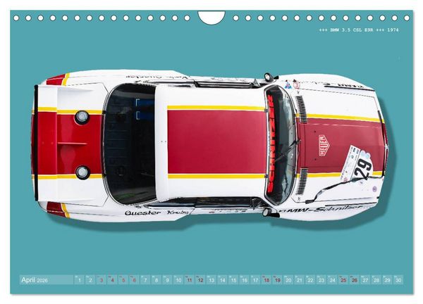 Produktbild: Tourenwagen Classics (Wandkalender 2026 DIN A4 quer), CALVENDO Monatskalender