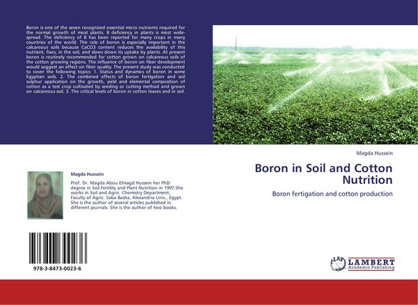 Produktbild: Boron in Soil and Cotton Nutrition