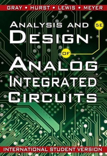 Produktbild: Hurst, P: Analysis and Design of Analog Integrated Circuits,