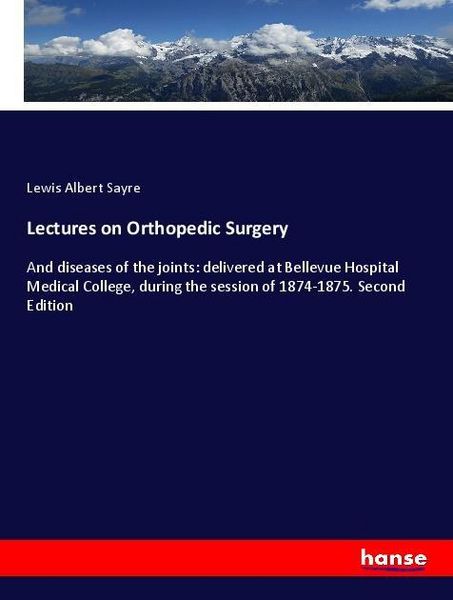 Produktbild: Lectures on Orthopedic Surgery