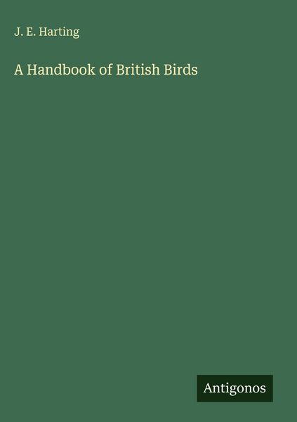 Produktbild: A Handbook of British Birds
