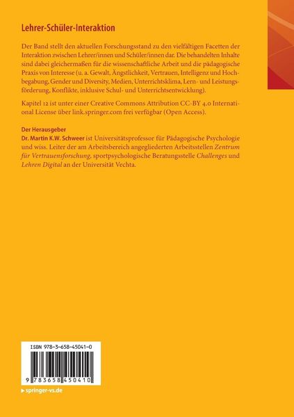 Produktbild: Lehrer-Sch&uuml;ler-Interaktion