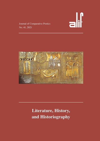 Produktbild: Alif: Journal of Comparative Poetics, No. 41