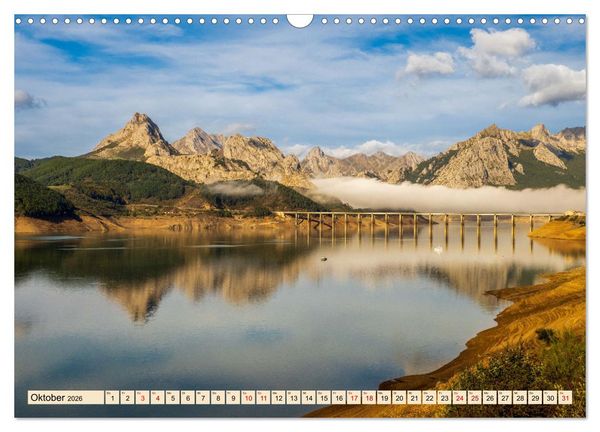 Produktbild: Nordspanien, Meer, endlose Str&auml;nde, Geschichte und Kultur by VogtArt (Wandkalender 2026 DIN A3 quer), CALVENDO Monatskalender