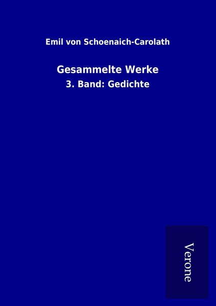 Produktbild: Gesammelte Werke