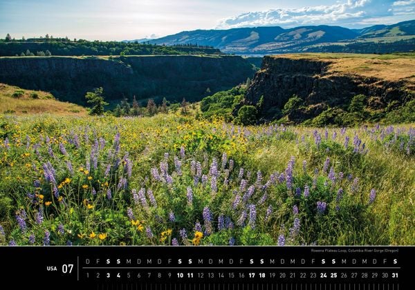 Produktbild: USA - Premiumkalender 2027
