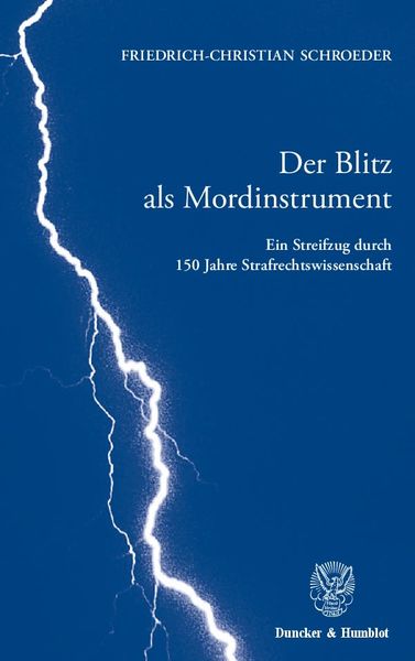 Produktbild: Der Blitz als Mordinstrument.