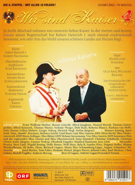 Produktbild: Wir sind Kaiser - Staffel 4 [4 DVDs]