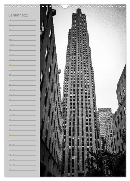 Produktbild: New York Vertical (Wandkalender 2026 DIN A3 hoch), CALVENDO Monatskalender