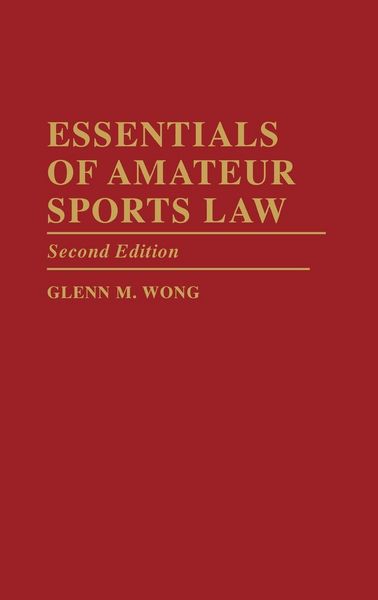 Produktbild: Essentials of Amateur Sports Law