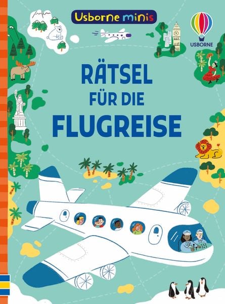 Produktbild: Usborne Minis: R&auml;tsel f&uuml;r die Flugreise