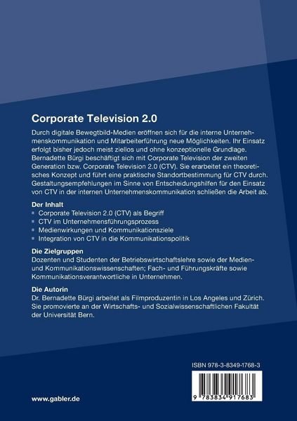 Produktbild: Corporate Television 2.0