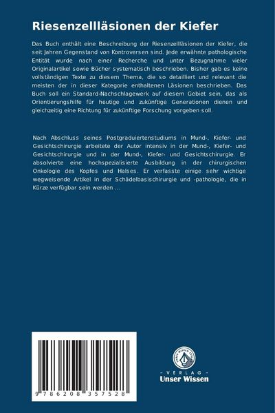 Produktbild: Riesenzelll&auml;sionen der Kiefer