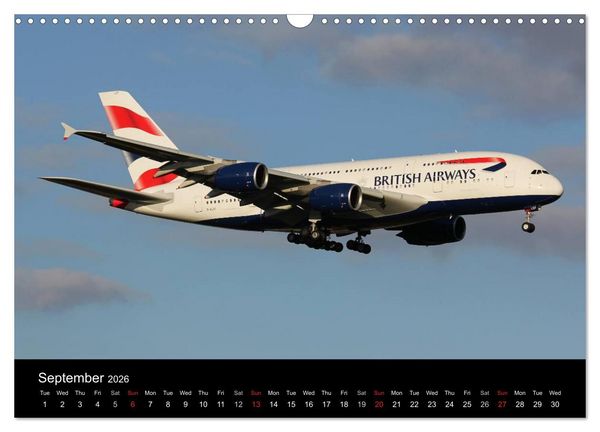 Produktbild: Airliners of the World (Wall Calendar 2026 DIN A3 landscape), CALVENDO 12 Month Wall Calendar