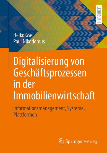 Produktbild: Digitalisierung von Gesch&auml;ftsprozessen in der Immobilienwirtschaft