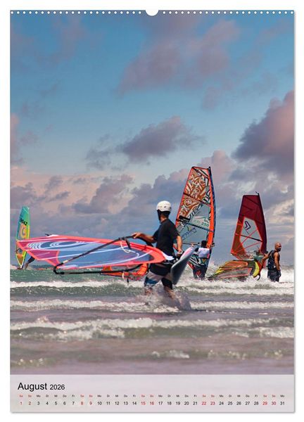 Produktbild: Windsurfen - Fun pur (hochwertiger Premium Wandkalender 2026 DIN A2 hoch), Kunstdruck in Hochglanz